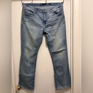 BKE Light Blue Straight Jeans